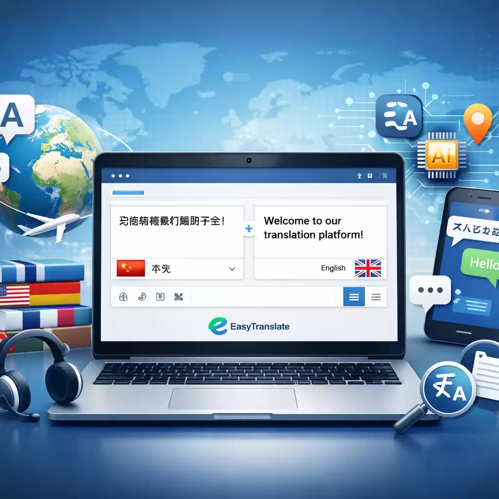 让全球信息触手可及，智能翻译让你站在时代前沿！，全新智能翻译平台-易翻译官网