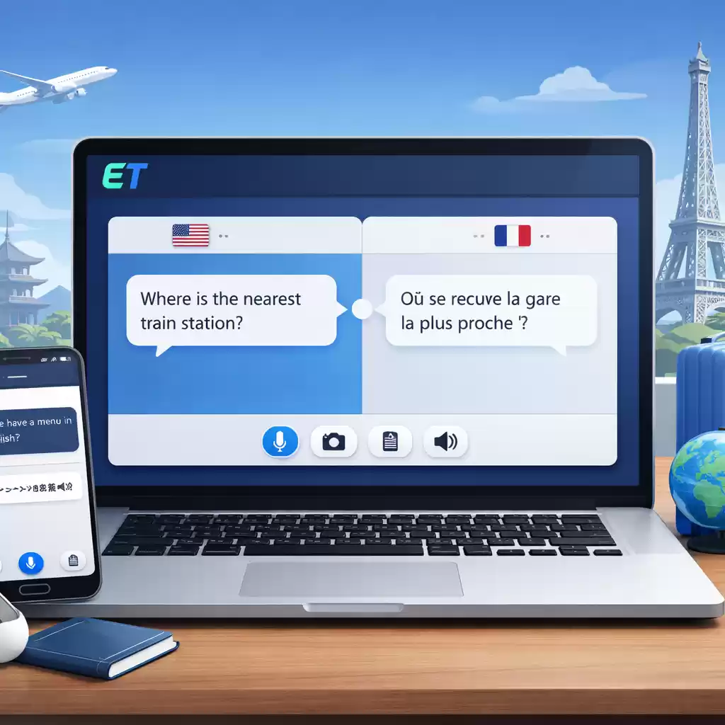 让每一次海外旅游都无忧无虑，智能翻译随时待命！，智能翻译app-易翻译官网