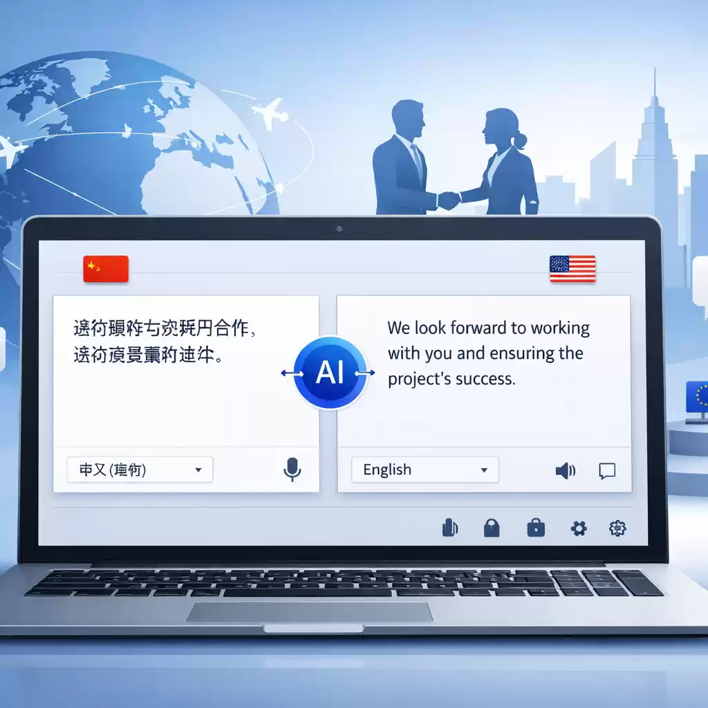 让每一次跨国合作都顺利如意,AI翻译帮你搞定!,跨国的 英语-易翻译官网