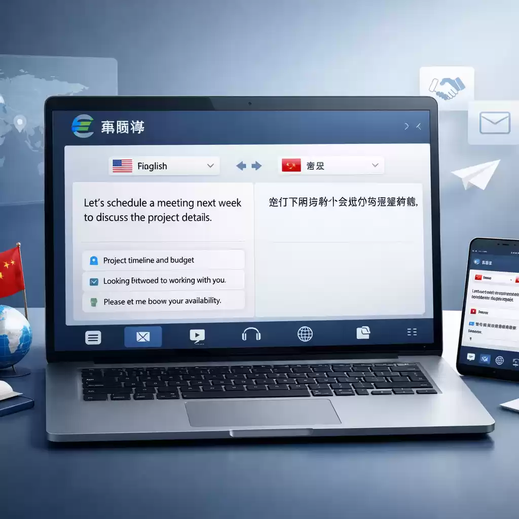 让每一次跨境合作都成功，智能翻译帮你搞定！，智能外语翻译-易翻译官网