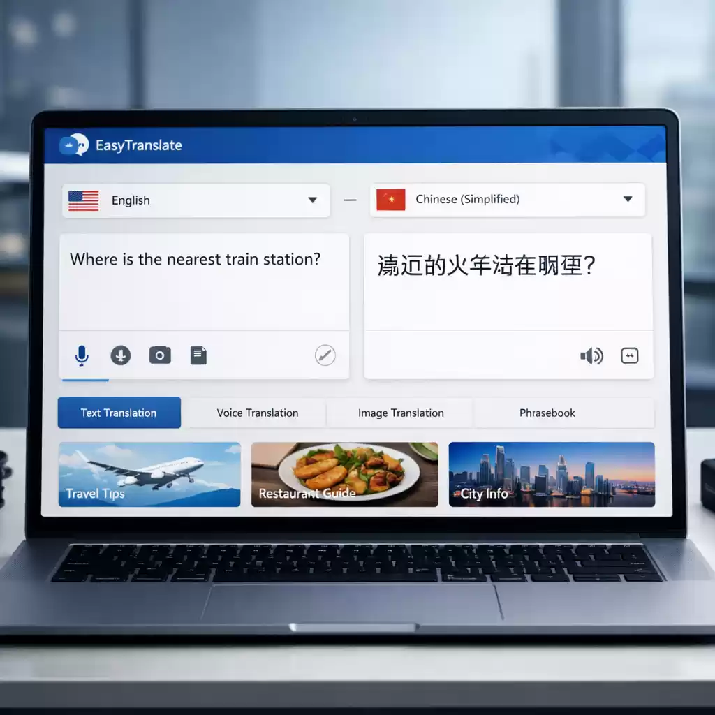 让每次出国都变得顺利，翻译软件全搞定！，出国翻译神器哪个好-易翻译官网