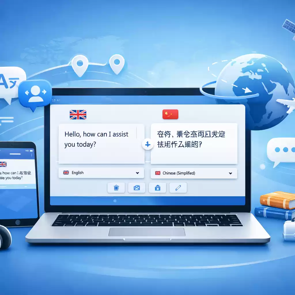 让沟通零距离，AI翻译带你开启无限可能！，ai百度翻译-易翻译官网