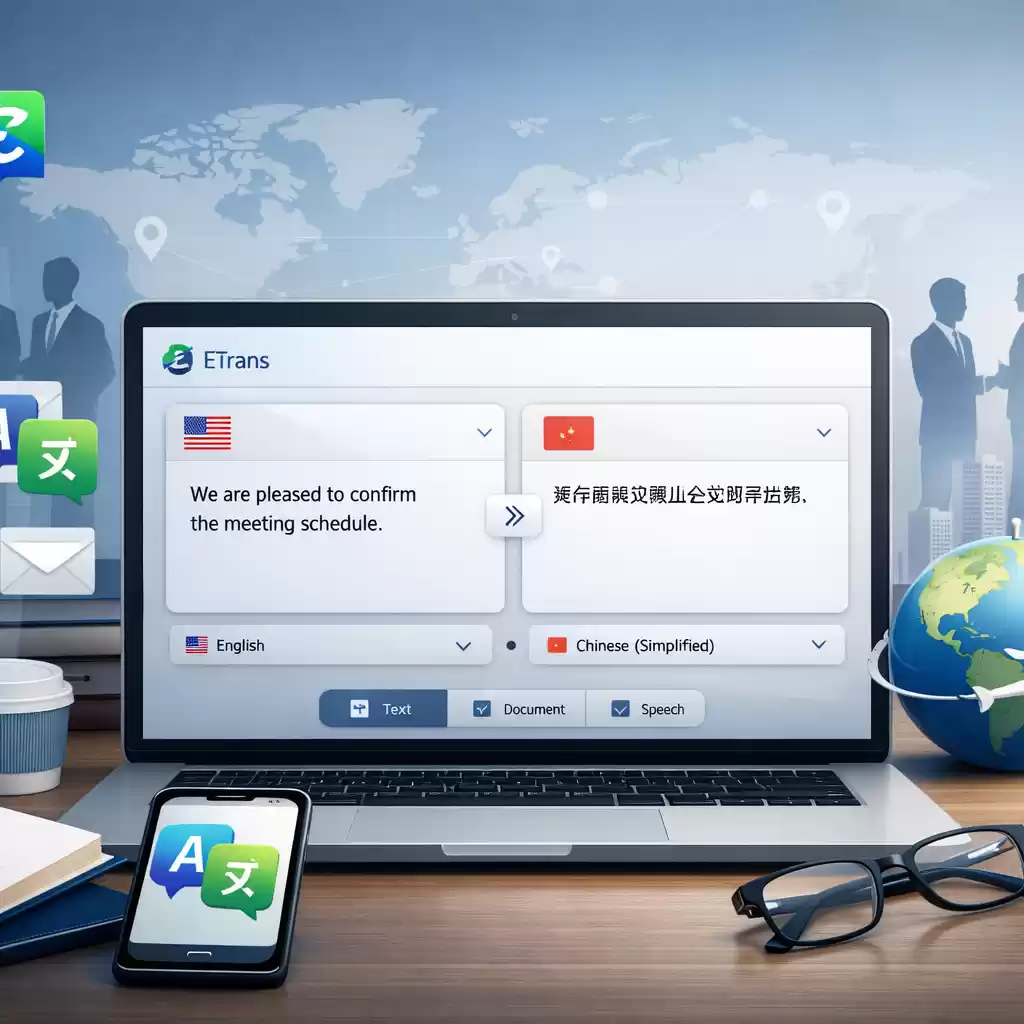 让跨国商务沟通变得高效流畅,智能翻译为你护航!,商务翻译软件app推荐-易翻译官网