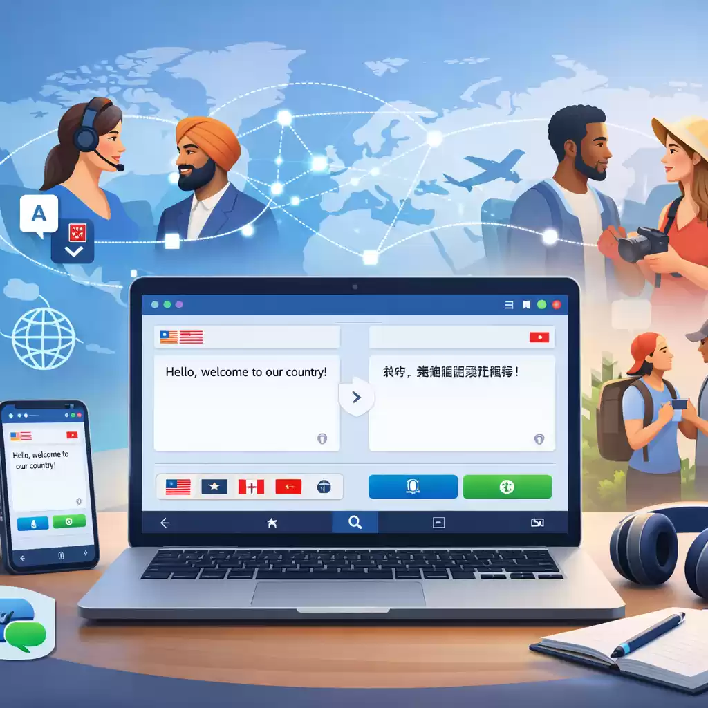 让跨文化交流变得更自然，AI翻译带你畅游世界！，跨文化交流 翻译-易翻译官网