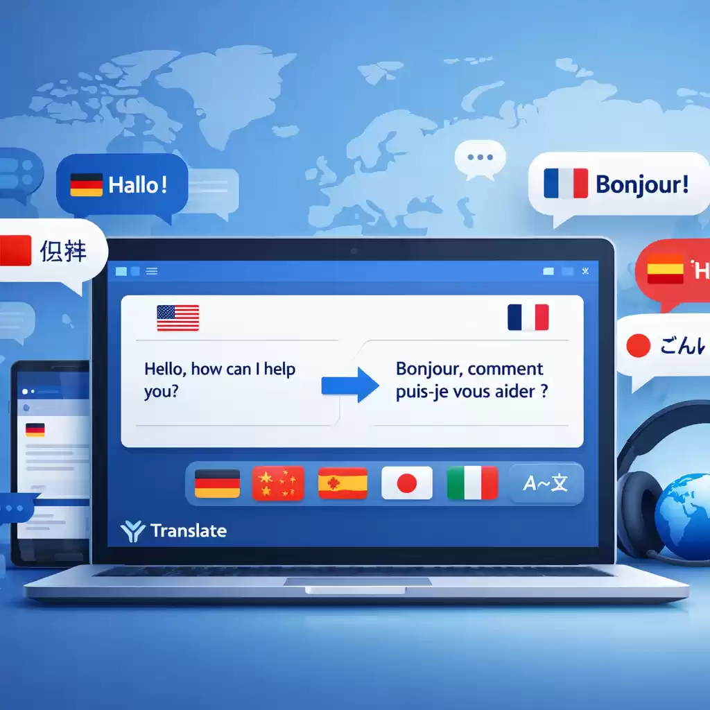 一秒搞定多国语言，开启你的国际交流新篇章！，多国语言对话-易翻译官网