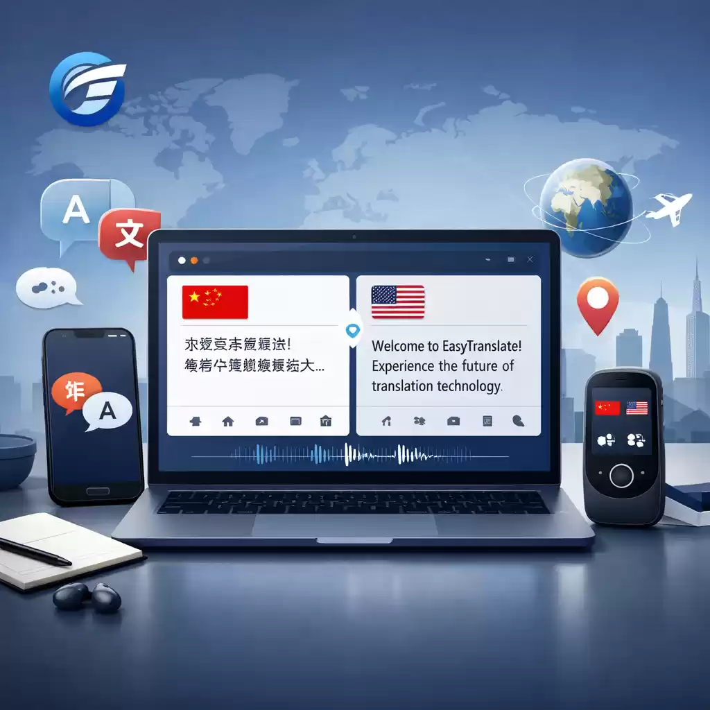 打造你的国际交流助手,体验未来翻译新体验!,国际交流翻译器-易翻译官网