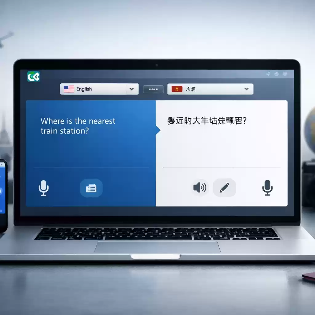 旅行、学习、工作，一款软件搞定所有语言难题！，旅游语音翻译软件-易翻译官网