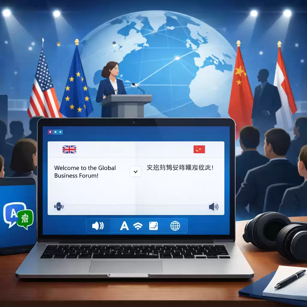 让你在国际舞台上自信发声，智能翻译助你成功！，在国际舞台上英语-易翻译官网