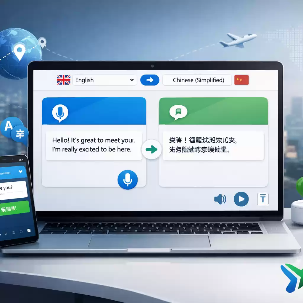 让你在外国也能自信发声，翻译软件让交流无界限！，翻译老外的话的软件-易翻译官网