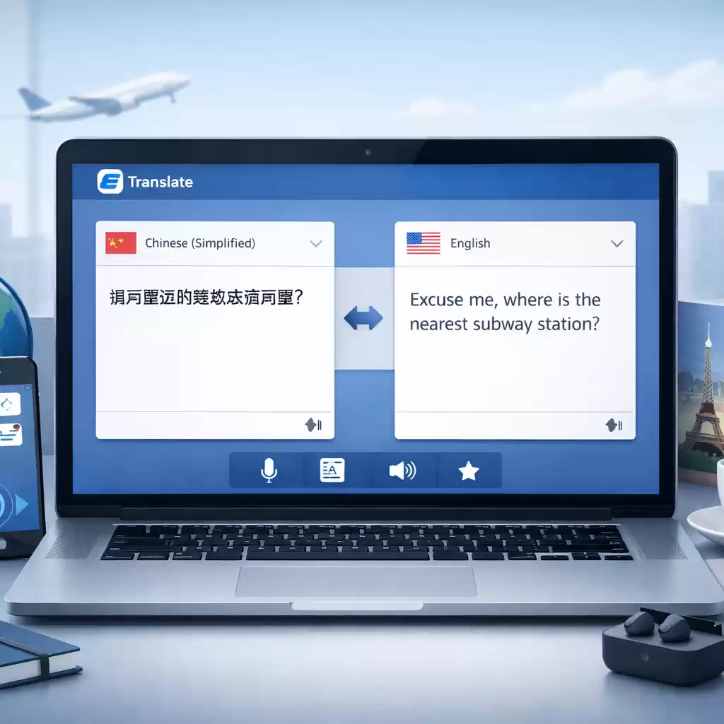 让你在异国他乡也能自信表达,翻译软件帮你搞定!,在国外翻译英文-易翻译官网