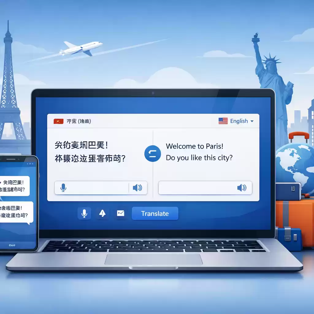 让你在异国他乡也能自如表达，翻译神器助你成功！，在异国他乡用英语怎么说-易翻译官网