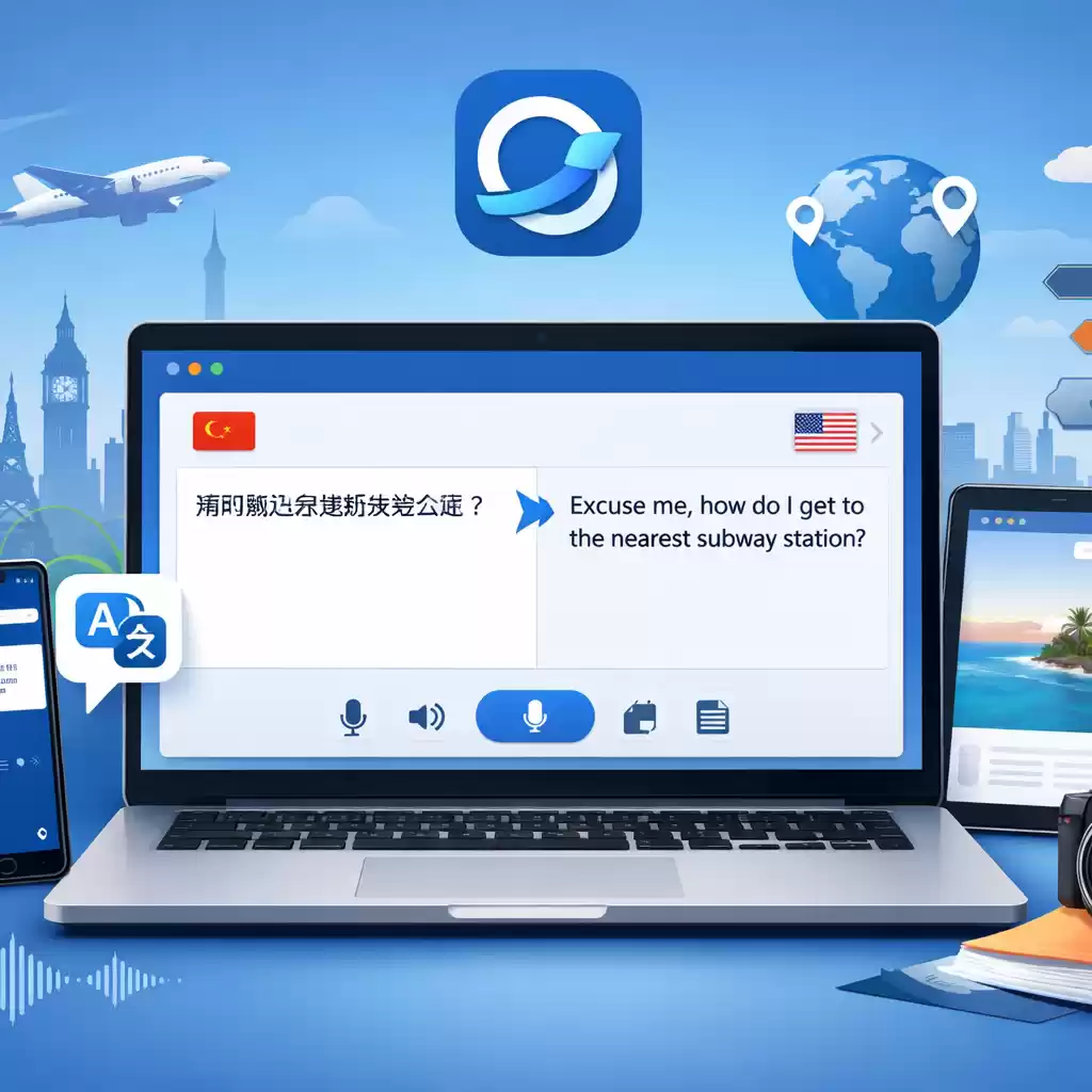 让你在海外旅游也能自信表达，翻译神器全搞定！，海外旅游英文翻译-易翻译官网