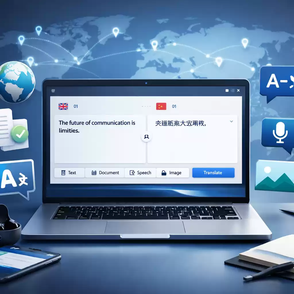 让全球信息触手可及，智能翻译开启无限可能！，智能翻译app-易翻译官网