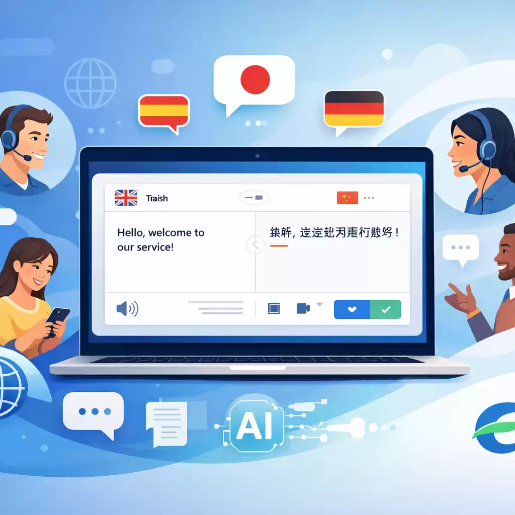 让多语交流变得像本地沟通一样自然！，多语言者-易翻译官网