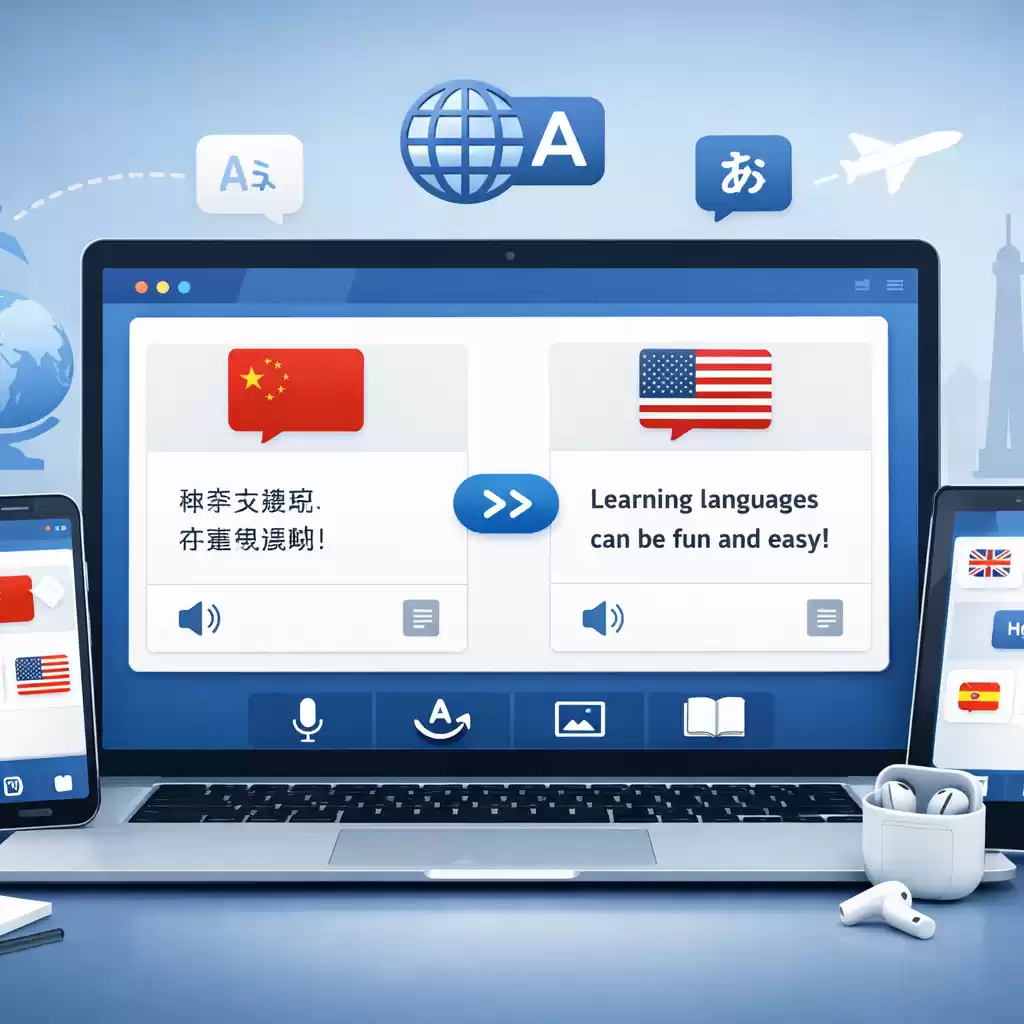 让学习多语变得有趣又轻松,翻译软件是你的神器!,实用的翻译app-易翻译官网