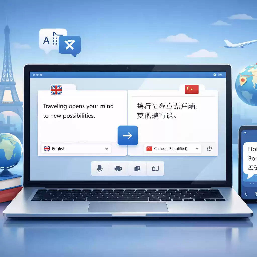 让学习多语变得轻松愉快，开启全球新体验！，多学一门语言,多看一个世界,多过一种人生-易翻译官网