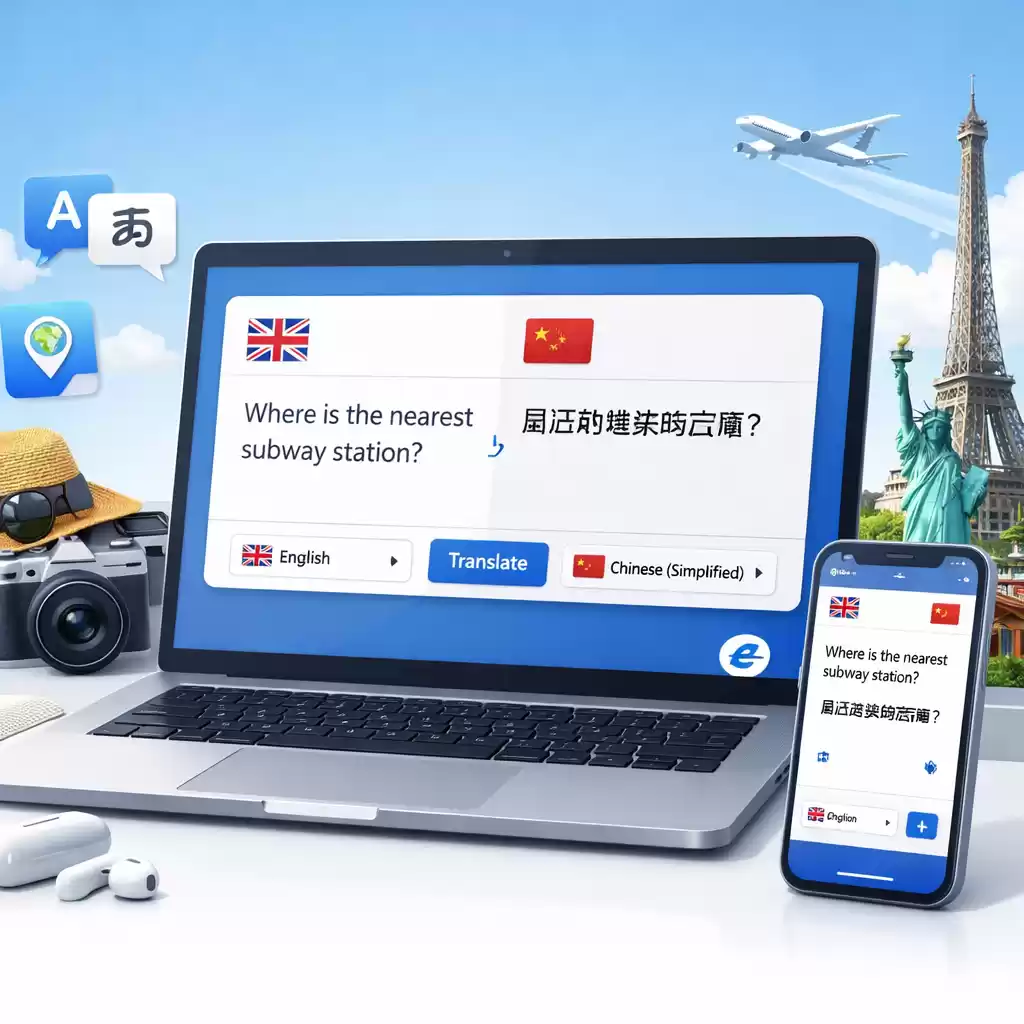让旅行变得更自在,翻译神器陪你畅游世界!,旅游时翻译软件-易翻译官网