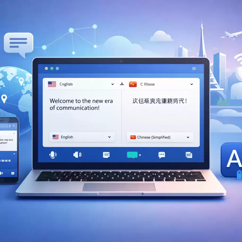 让未来沟通更高效，开启无界交流新时代！，沟通无界限-易翻译官网