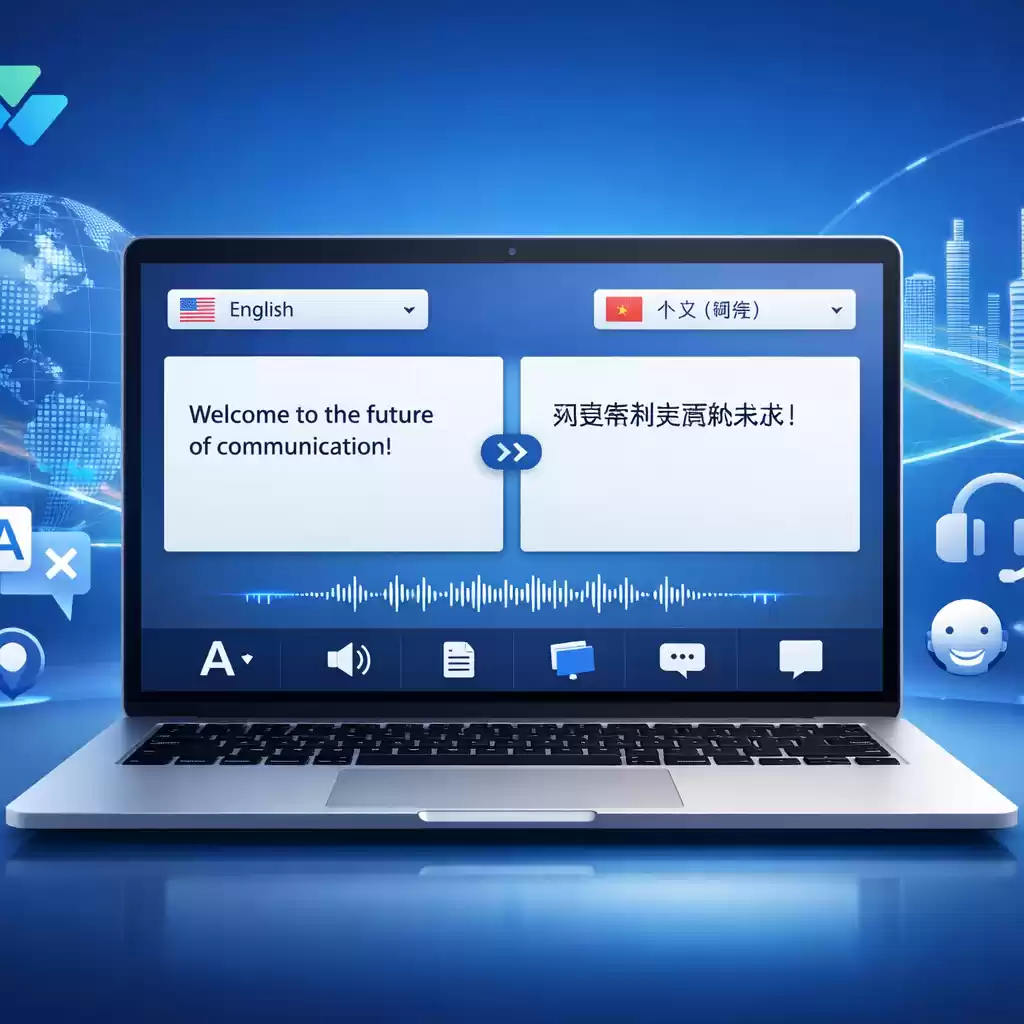 让未来的交流更智能，开启无界沟通的新时代！，未来无界网络技术-易翻译官网