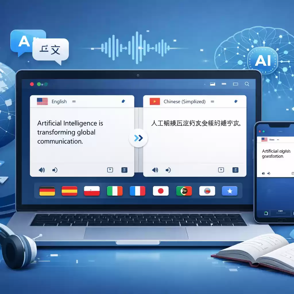 让未来的沟通更高效,AI翻译开创无限可能!,ai翻译发展到什么水平了-易翻译官网