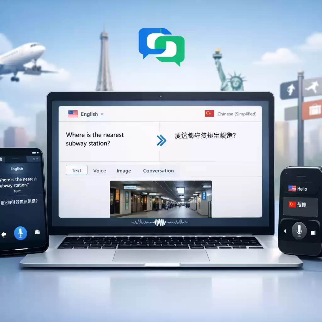 让每一次出国都变得顺畅无比,智能翻译全搞定!,出国翻译机器-易翻译官网