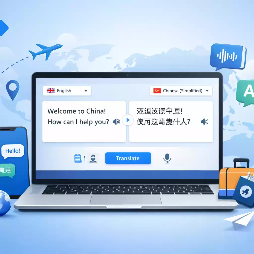 让每一次出行都变得轻松愉快，智能翻译陪伴左右！，翻译 智能-易翻译官网