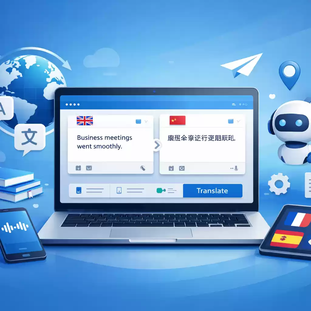 让每一次合作都顺利进行，AI翻译帮你实现目标！，ai翻译技术-易翻译官网
