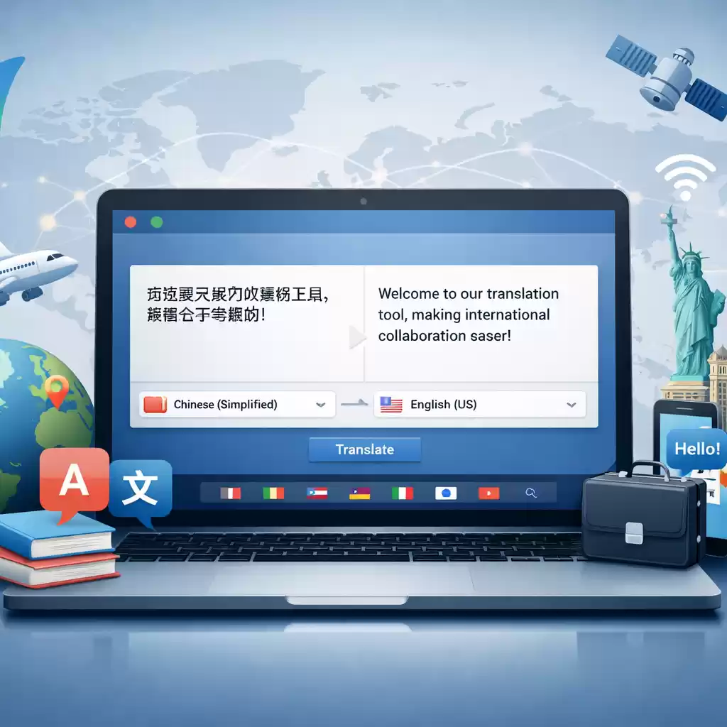 让每一次跨国合作都顺利如意，AI翻译帮你搞定！，跨国的 英语-易翻译官网