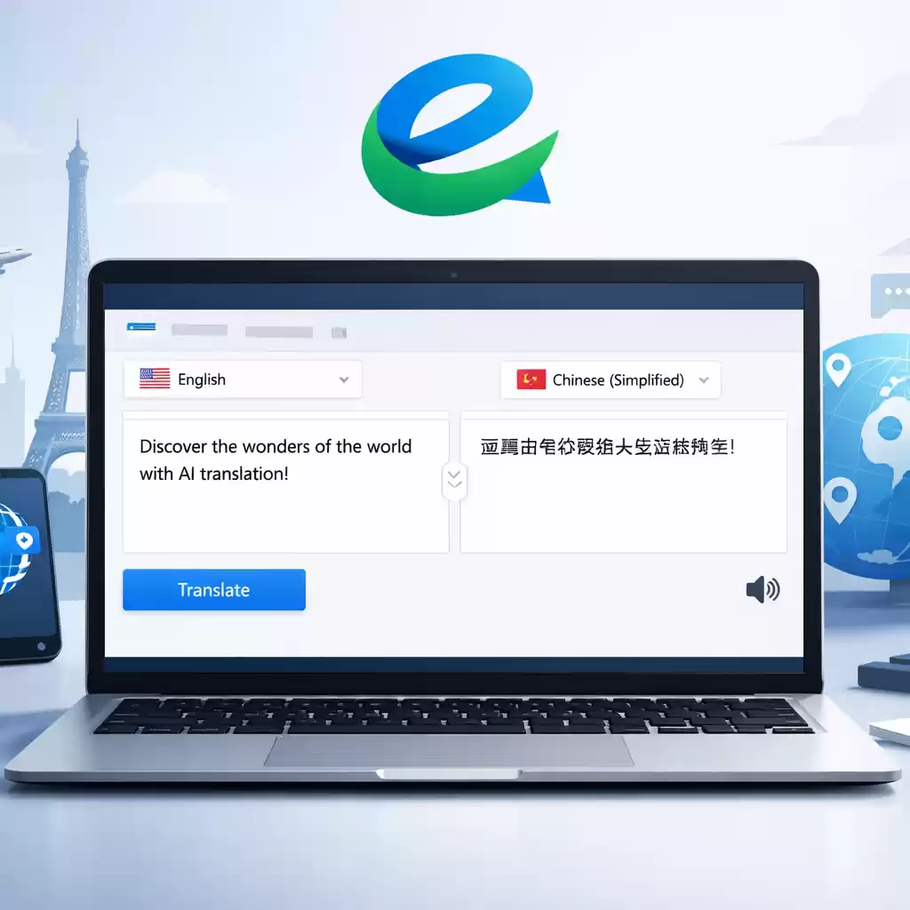 让沟通变得更简单,AI翻译带你领略世界精彩!,翻译沟通软件-易翻译官网
