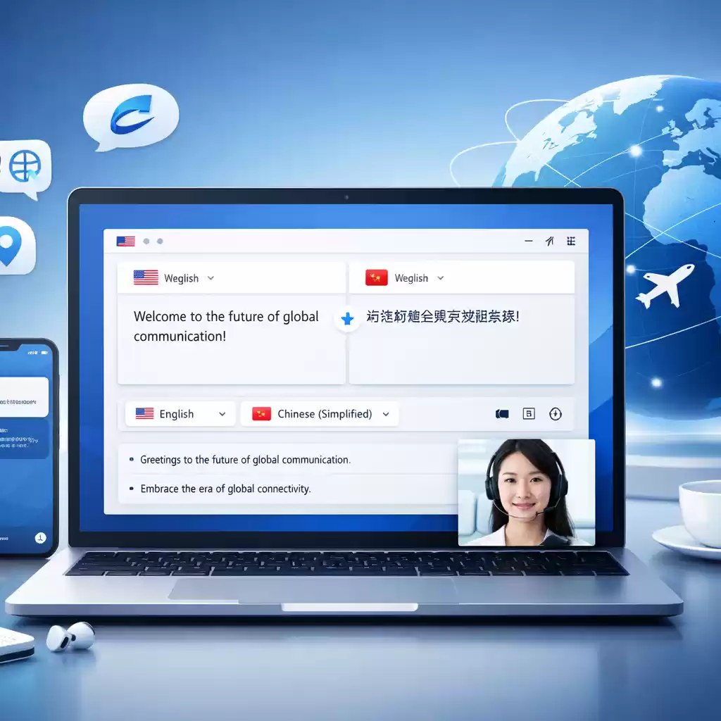 让沟通更智能，开启全球交流新纪元！，全球沟通软件-易翻译官网