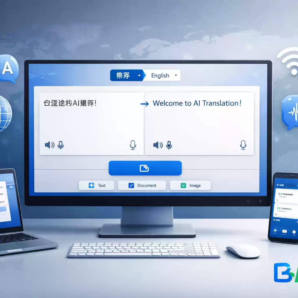 让沟通零距离，AI翻译带你开启无限可能！，ai百度翻译-易翻译官网