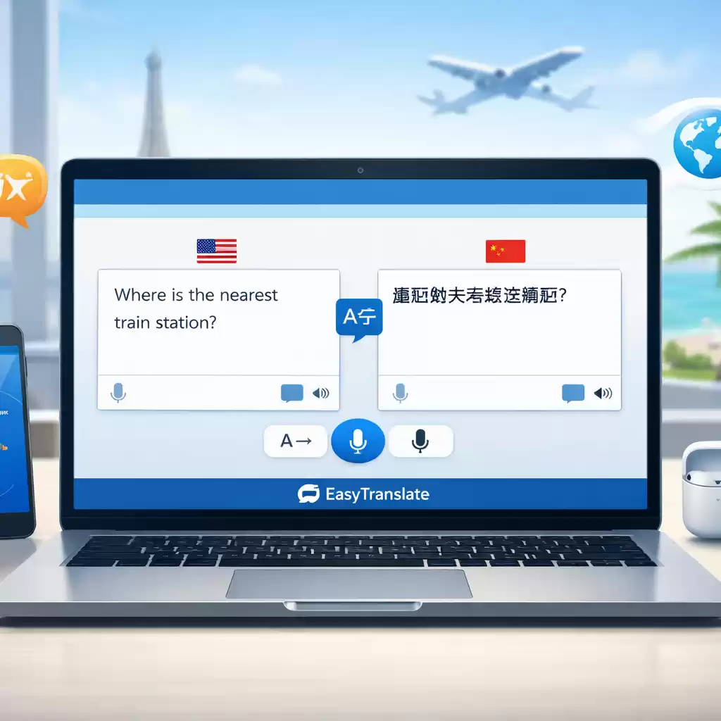 让海外旅行变得无忧无虑,智能翻译随时待命!,海外英语翻译-易翻译官网