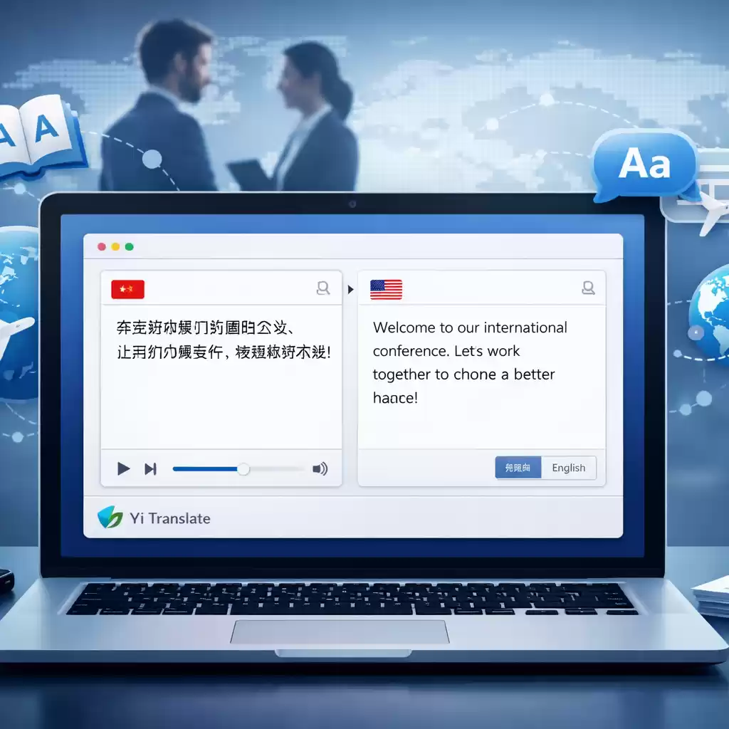 让跨国合作更顺畅，AI翻译帮你轻松搞定！，跨国英语翻译-易翻译官网