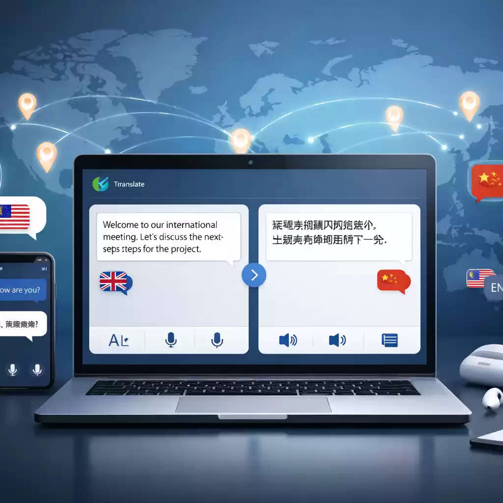 实时翻译，打通你的跨国合作之路！，实时翻译app哪个好用-易翻译官网