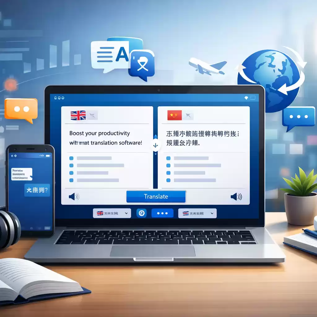提升工作效率的秘密，智能翻译软件让任务更高效！，智能翻译神器-易翻译官网
