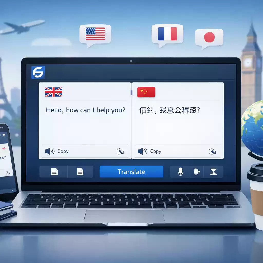 让你在异国他乡也能自信表达，翻译神器助你成功！，异国英文翻译-易翻译官网