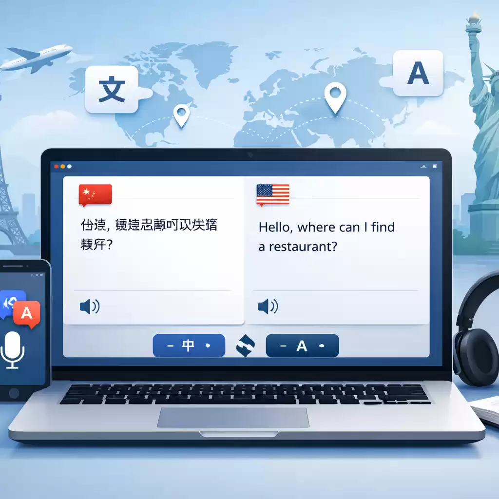 让你在异国他乡也能自如表达,翻译神器助你成功!,在异国他乡用英语怎么说-易翻译官网