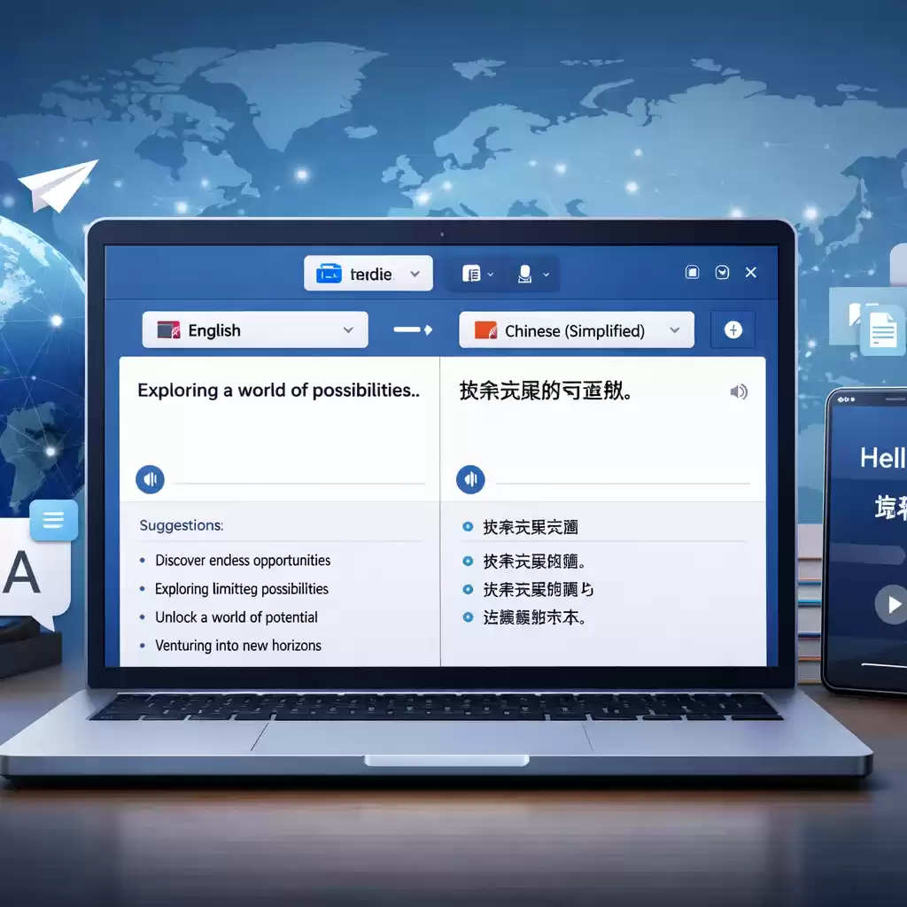 让全球信息触手可及，翻译神器开启无限可能！，翻译小神器-易翻译官网