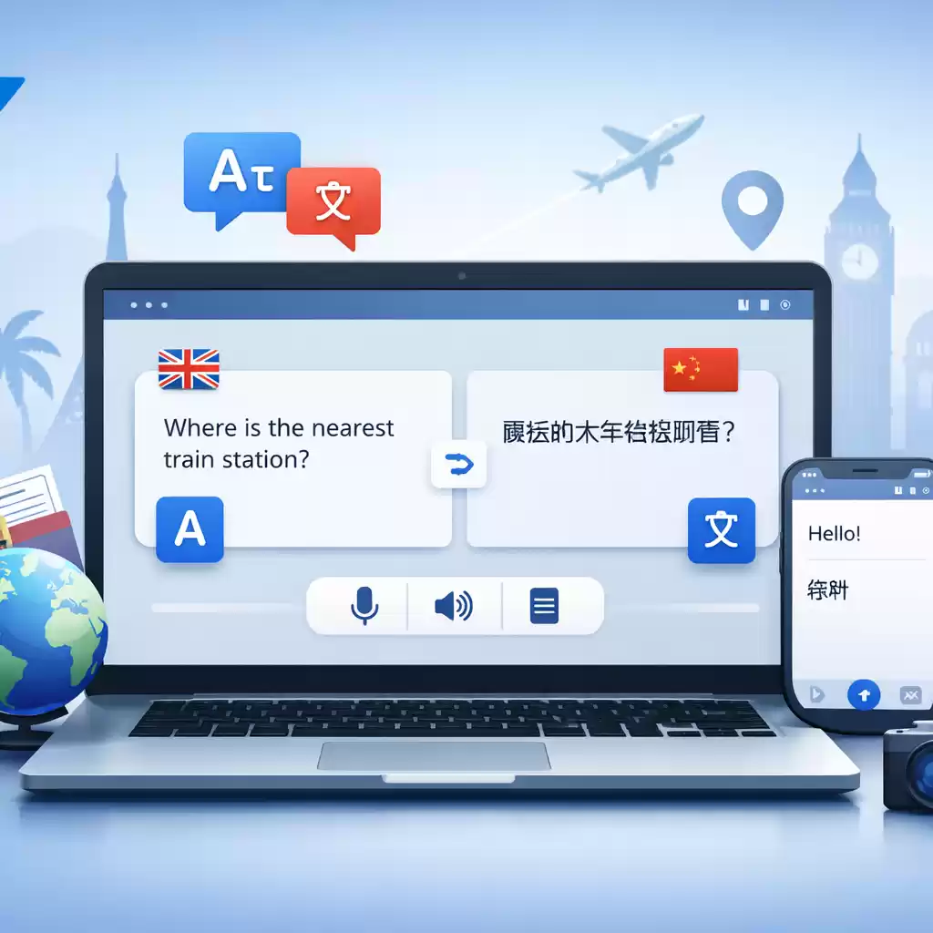 让出国变得更轻松，翻译软件帮你解决一切！，出国翻译器下载-易翻译官网
