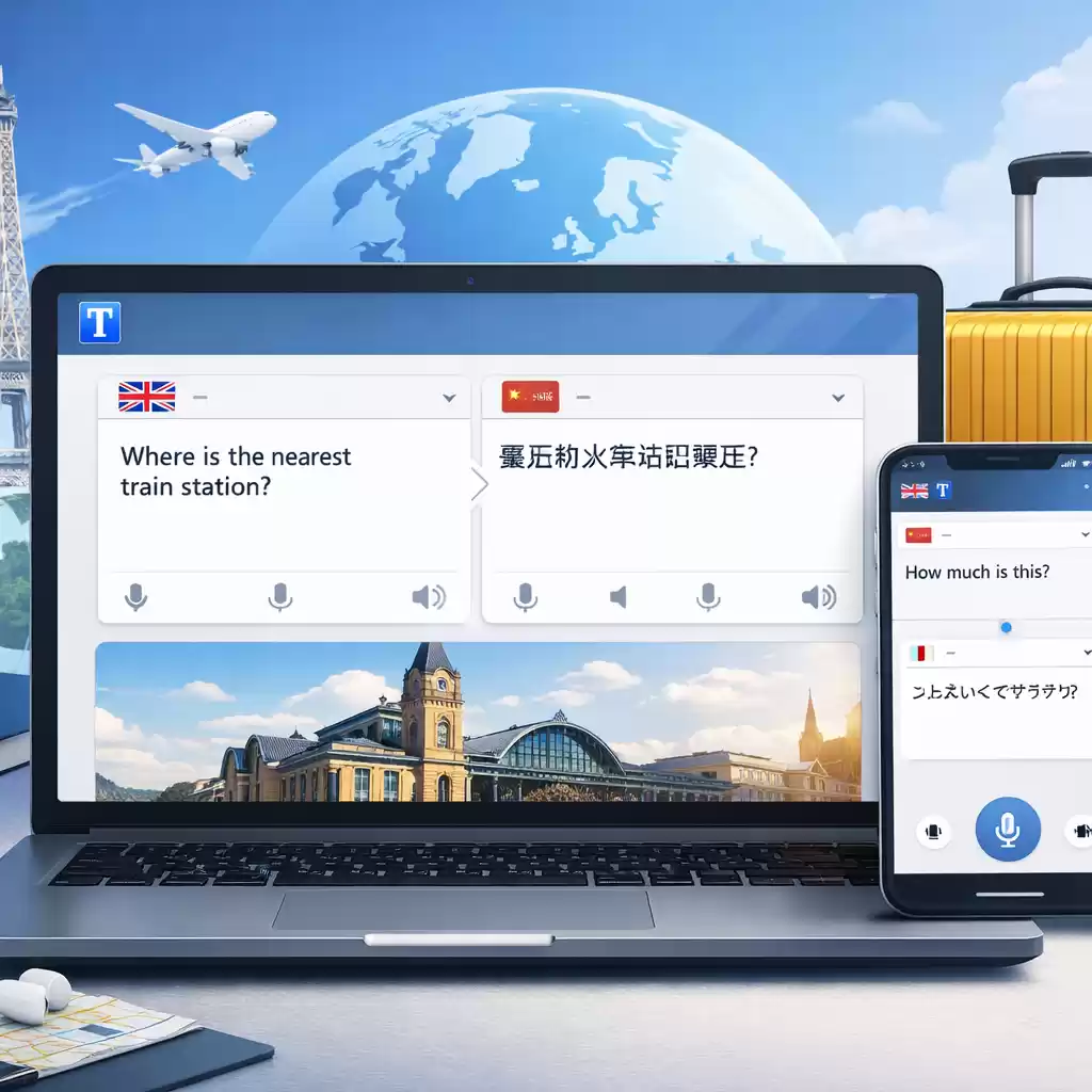 让出国旅游变得更简单，翻译神器全程守护！，出国旅行最好的翻译软件-易翻译官网