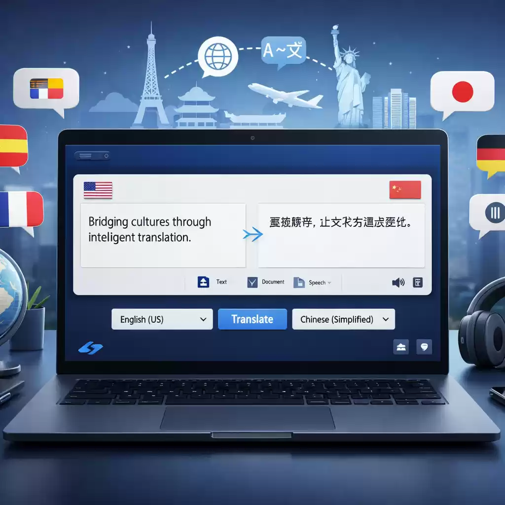 让文化交流更自然，智能翻译让世界无距离！，智能翻译英语-易翻译官网