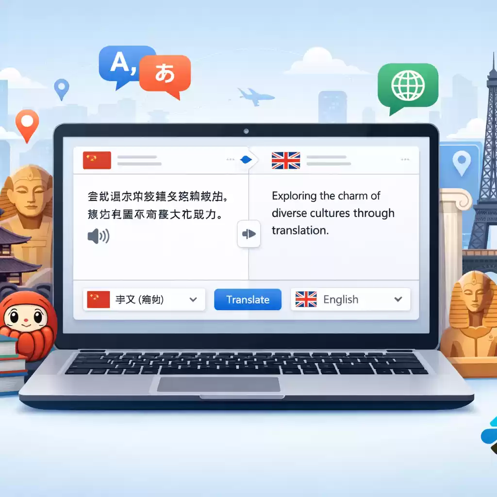 让文化碰撞更精彩，AI翻译带你领略不同文化！，文化翻译是什么-易翻译官网