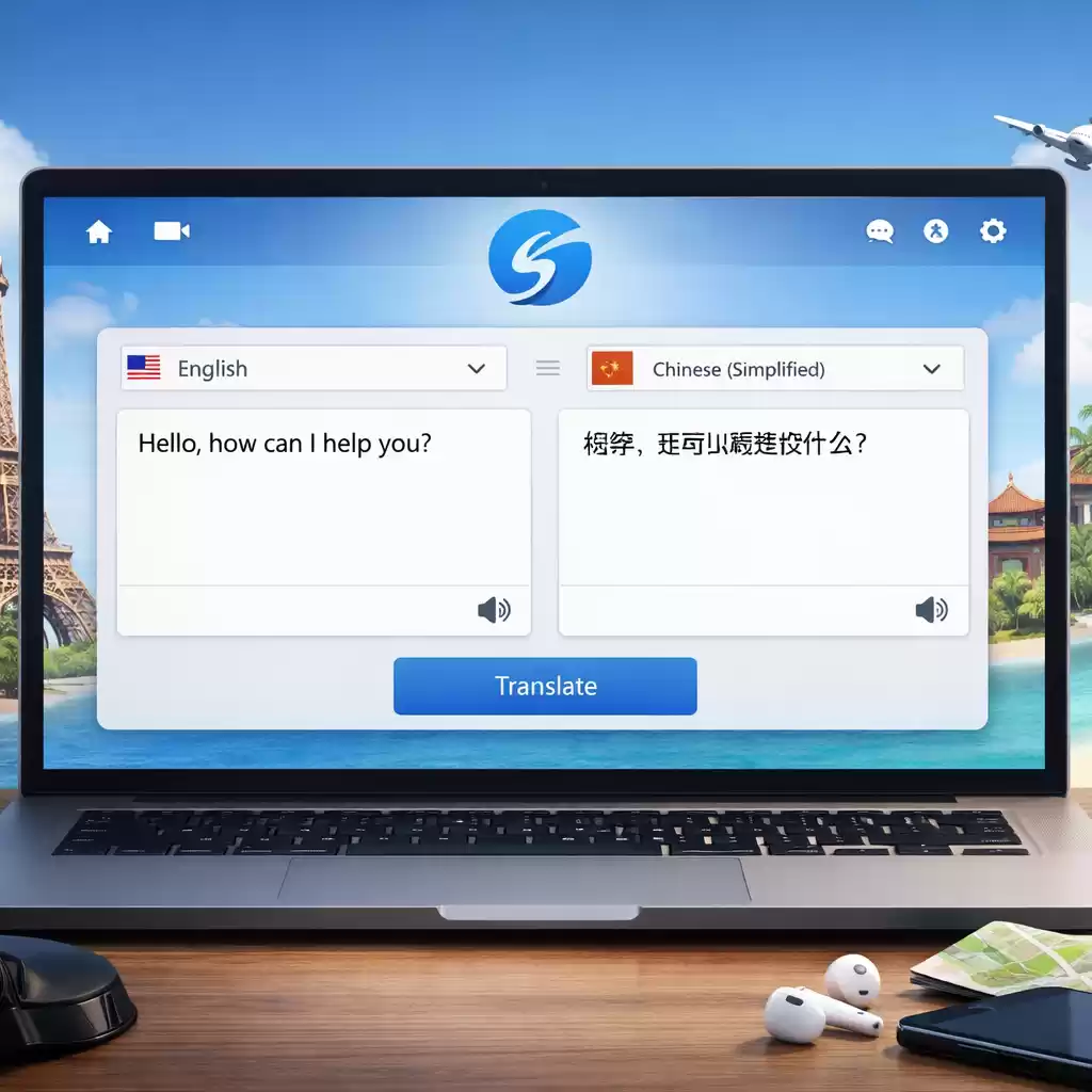 让旅行变得更自在，翻译神器陪你畅游世界！，旅游时翻译软件-易翻译官网