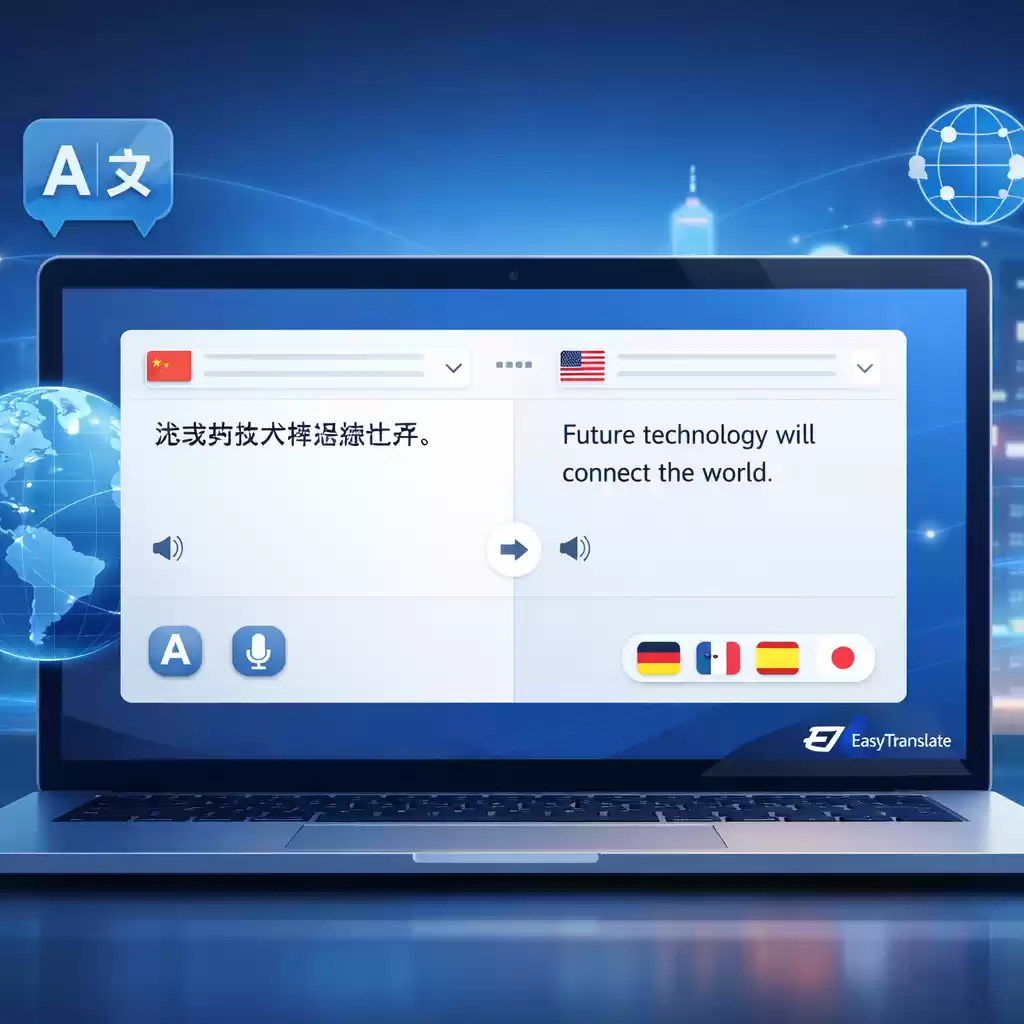 让未来的交流更智能，开启无界沟通的新时代！，未来无界网络技术-易翻译官网