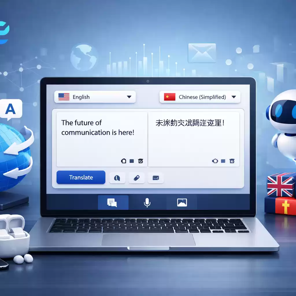 让未来的交流更高效，AI翻译开启无限可能！，ai翻译功能-易翻译官网