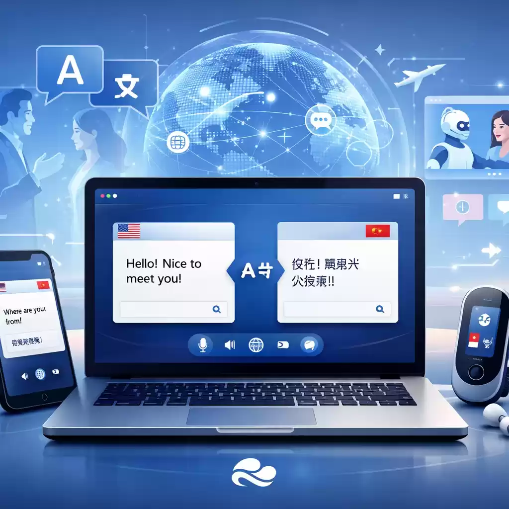 让未来的交流更高效，开启无界沟通新时代！，未来交流的方式-易翻译官网