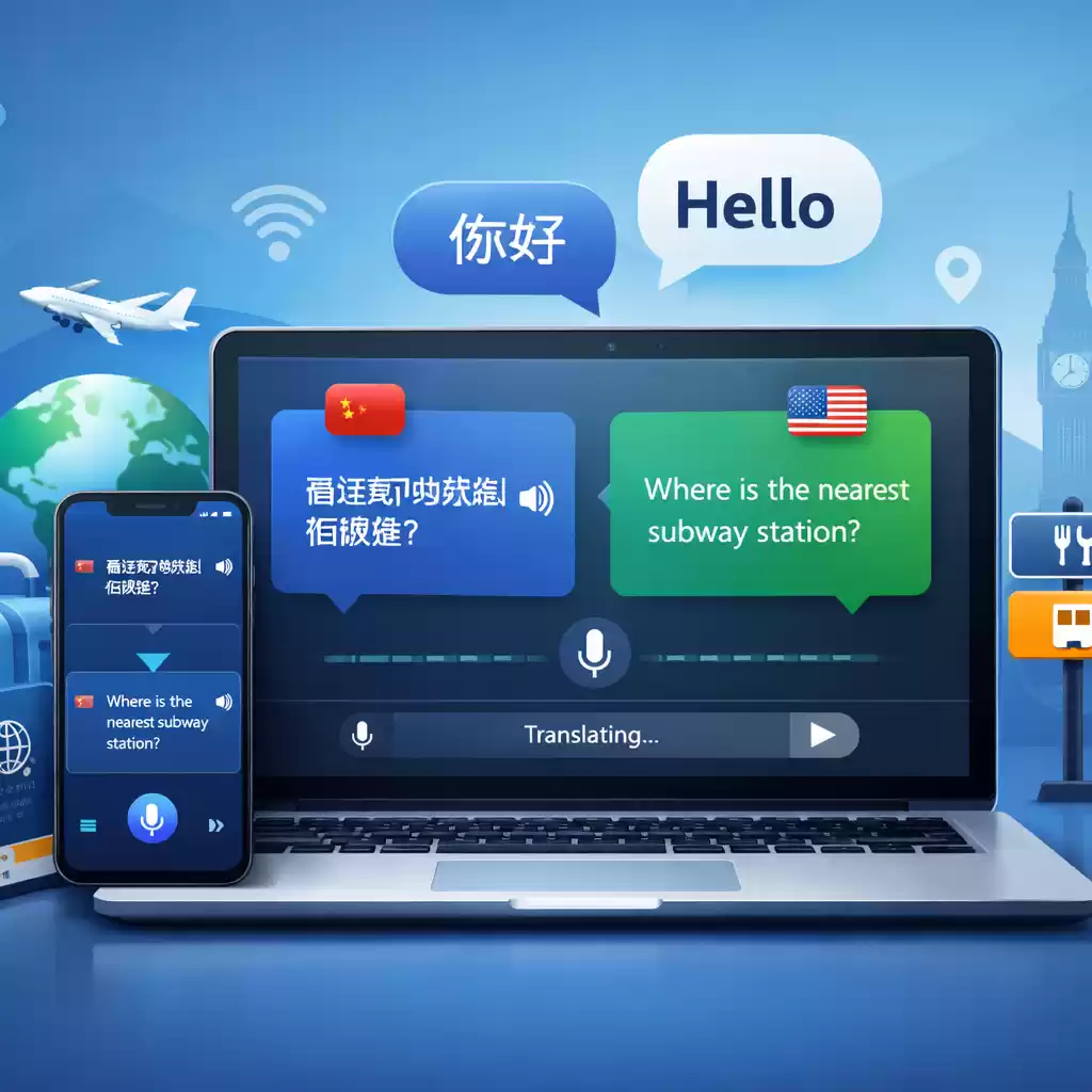 让每一次出国都无压力,智能翻译帮你搞定一切!,出国必备翻译软件语音-易翻译官网