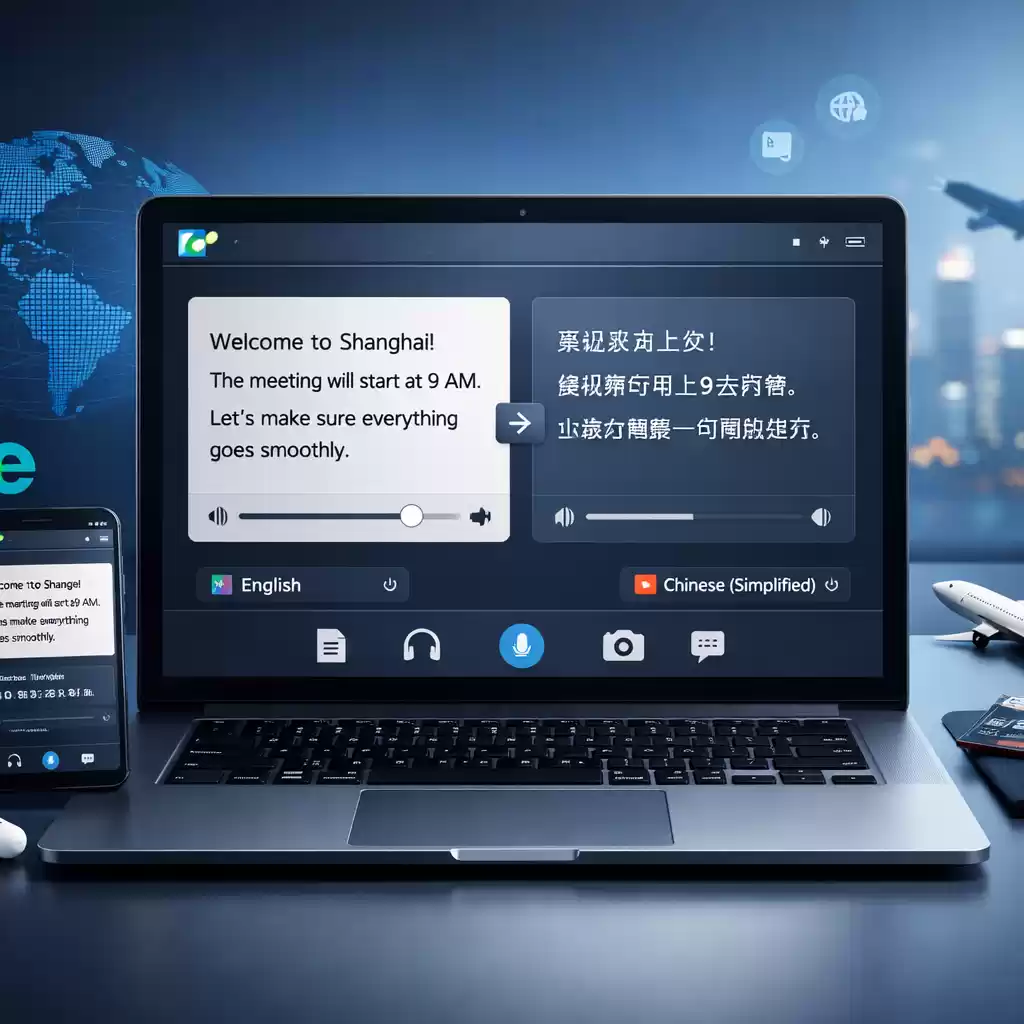 让每一次出差都变得轻松自在,全球翻译一“键”搞定!-易翻译官网