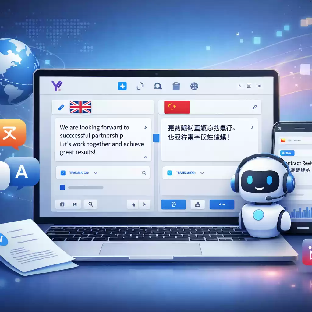 让每一次合作都顺利成功，智能翻译为你护航！，智能翻译平台-易翻译官网
