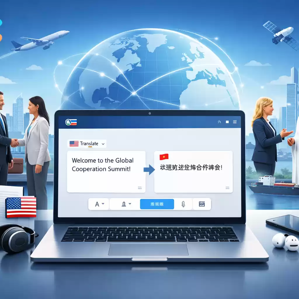 让每一次国际合作都顺畅无比,智能翻译为你护航!,国际合作 翻译-易翻译官网